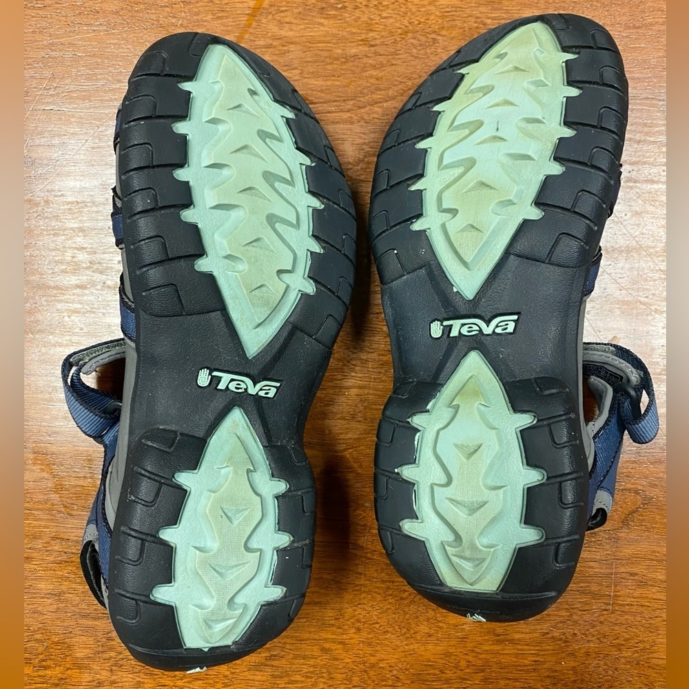 Teva Tirra Women’s Water Sandals Size 7 Bering Sea Blue - Picture 5 of 10